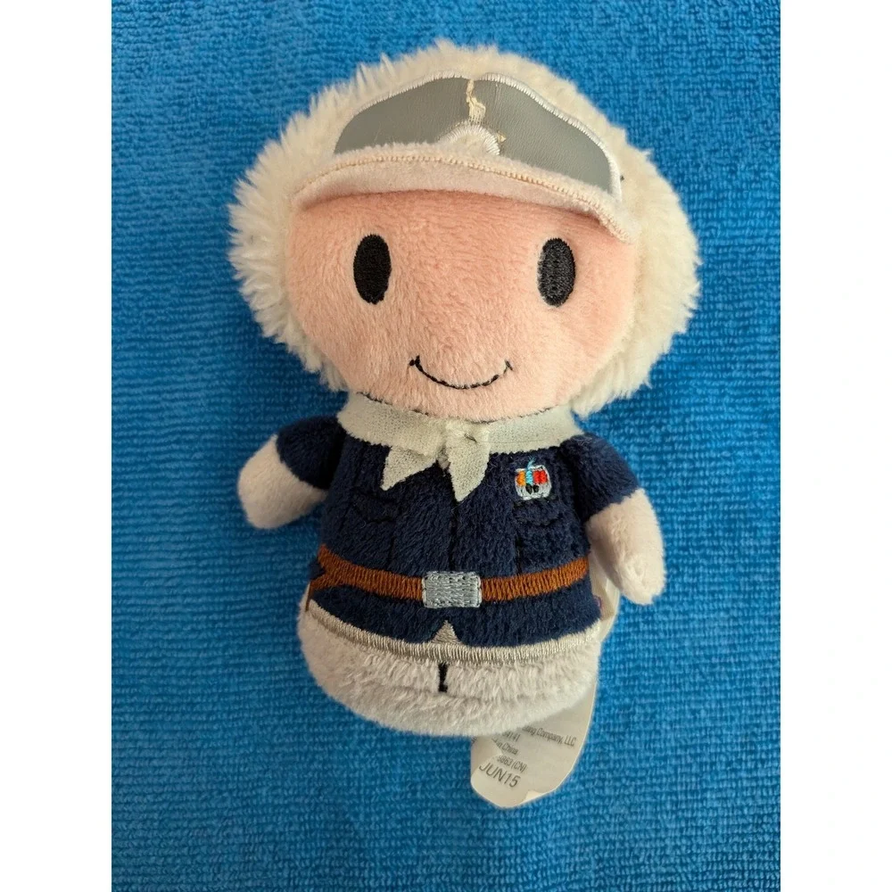 Hallmark Itty Bittys Star Wars Hoth Luke Han Solo Wicket Ewok Plush Lot Flaw
